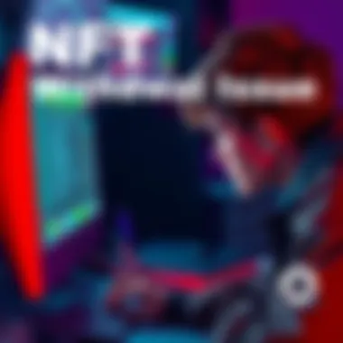 A frustrated person looking at their computer screen, unable to access their NFT due to a disabled smart contract.