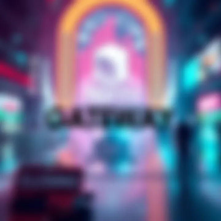 A digital art representation showing the Nifty Gateway logo with a closing sign and NFT art in the background