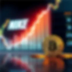 Visual representation of Nike stock growth compared to Bitcoin value increase since 2013.
