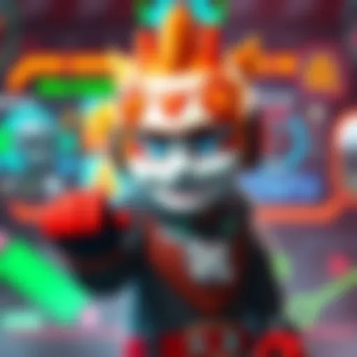 A modern gaming character representing Nintendojack, showcasing its unique features and style, set against a vibrant gaming background.