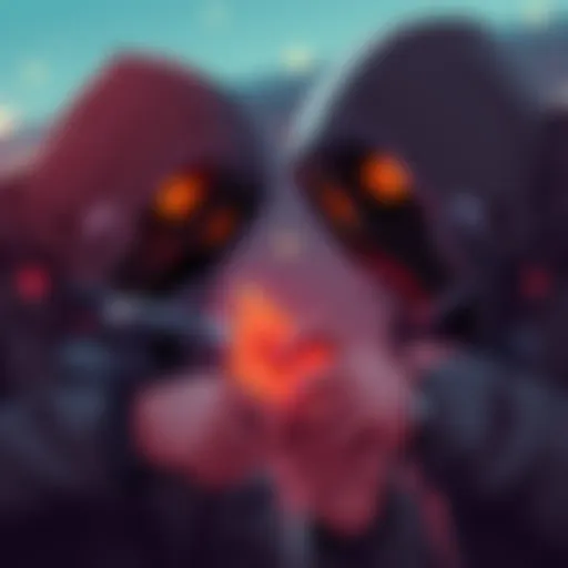 Illustration of North Korean hackers transferring stolen cryptocurrency funds while evading security measures