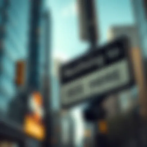 Street sign saying 'Nothing to see here' A street sign prominently displaying the phrase 'Nothing to see here' against a blurred city background, symbolizing distraction and societal commentary.