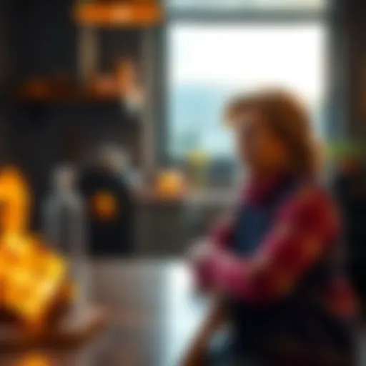 Olga sharing key insights during her update on September 9, with a clear view of Stove in the background