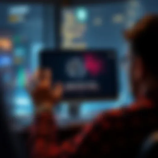 A person looking at a computer screen with a Ledger Nano S Plus image and a question about delivery privacy.