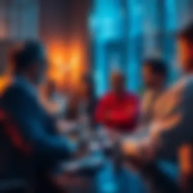 Officials discussing regulations for cryptocurrency in Pakistan.