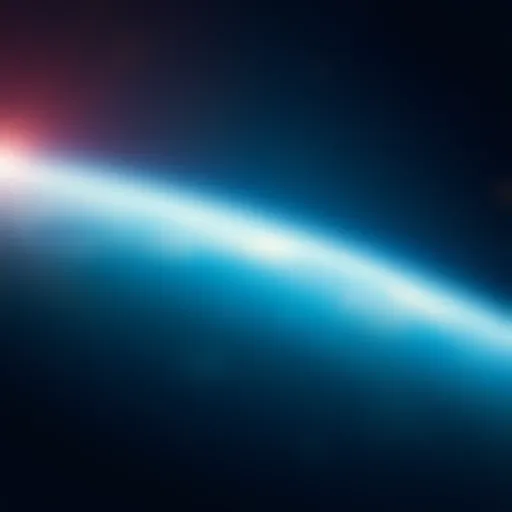 A view of Earth as a tiny dot in the vastness of space, representing Carl Sagan's Pale Blue Dot concept.