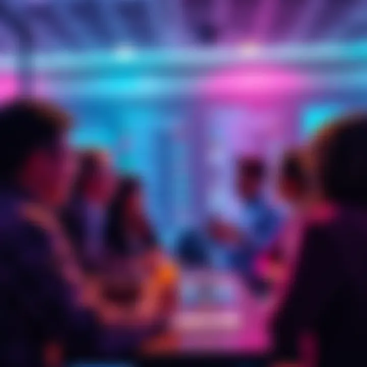 People engaging in a discussion about unique prompts for entering passwords on user boards