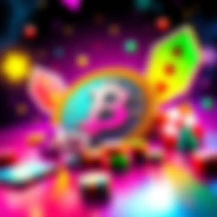 Visual representation of Patos Meme Coin with vibrant colors and game elements symbolizing investment excitement and upcoming exchange listings.