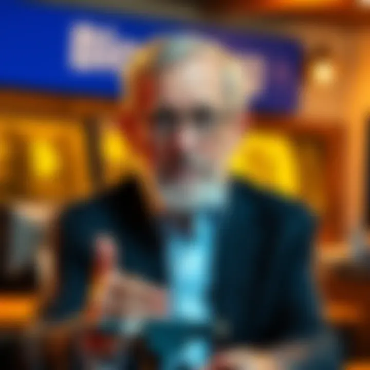 Economist Paul Krugman speaking about Bitcoin in a Bloomberg interview setting