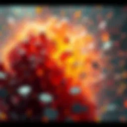 Visual representation of Paxos minting and burning PyUSD, showing a large amount of digital currency being created and then disappearing rapidly