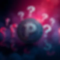 A graphic depicting the Pedocoin logo surrounded by question marks, symbolizing public debate and ethical concerns.