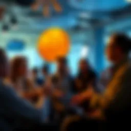 Group of people sharing mixed opinions about Bitcoin in a casual setting