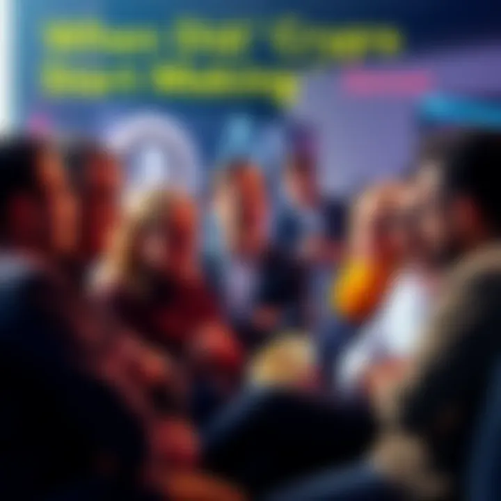 A group of people sharing their experiences about when cryptocurrency started making sense to them