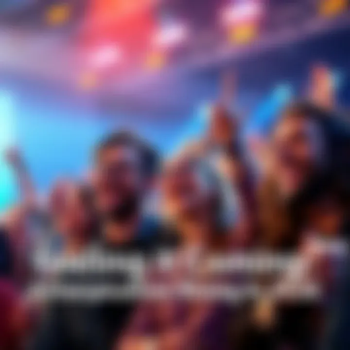A group of people gathered, expressing excitement and anticipation for a significant upcoming event, with smiles and animated discussions.
