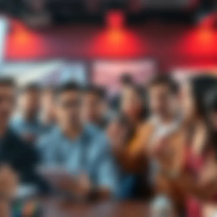 A group of people with shocked expressions discussing a post in a forum setting