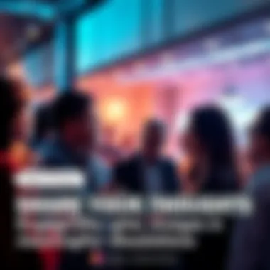 A group of people engaged in a lively discussion, exchanging ideas and insights