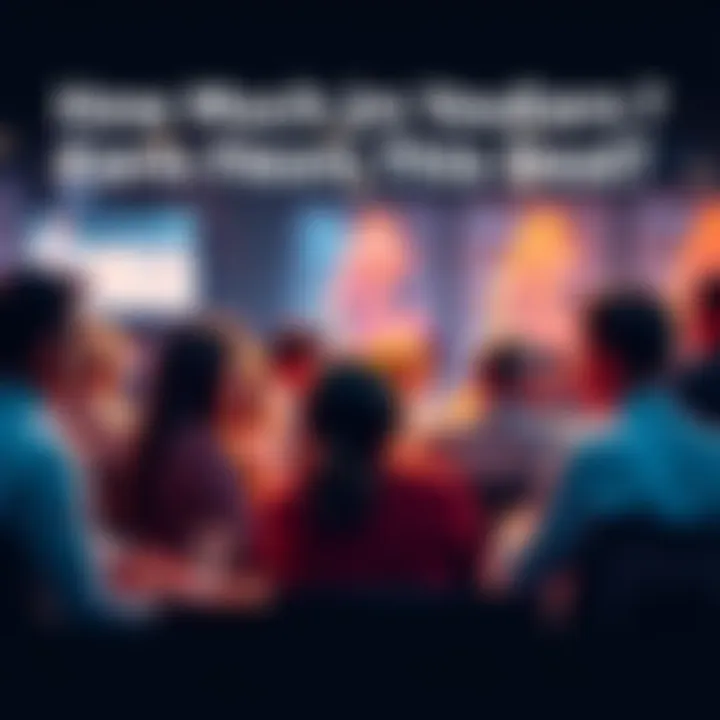 A group of people sharing insights about their earnings from deals at a forum