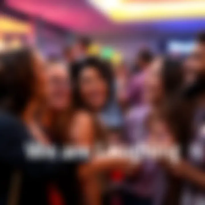 A group of friends sharing a joyful moment and laughing at a gathering.