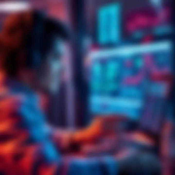 Person engaged with the features of Perfect Ability, showing improved usability and performance