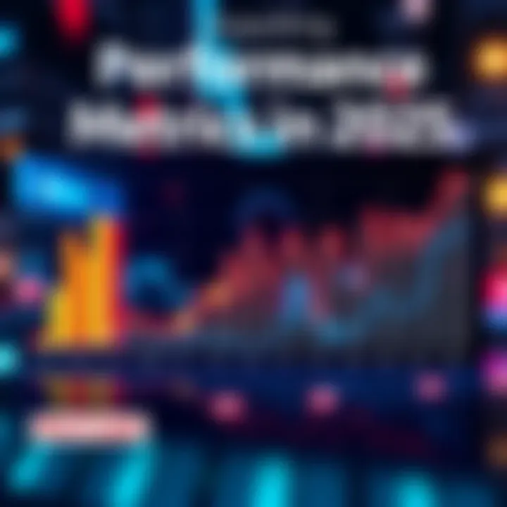 A graph showing growth trends and key performance indicators for various industries in 2025