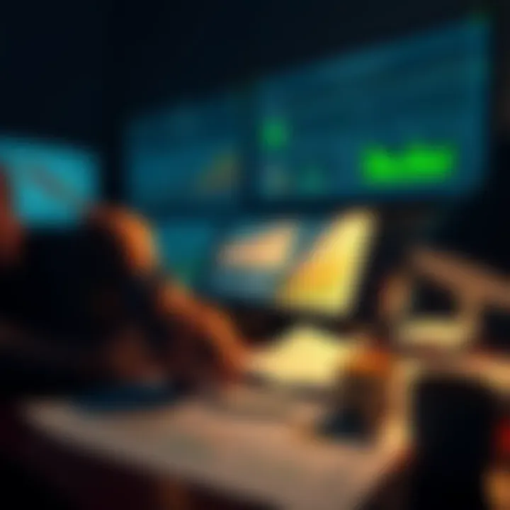 A person sitting at a desk reviewing budget charts and financial documents to address inflation