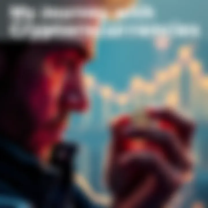 A person looking closely at different cryptocurrency coins like Bitcoin, Ethereum, and Cardano.