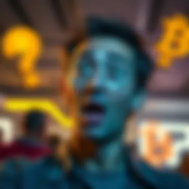 A surprised person reacting humorously to the question 'YoU dO BiTcOiN?' with a playful expression, showcasing their confusion about Bitcoin culture.