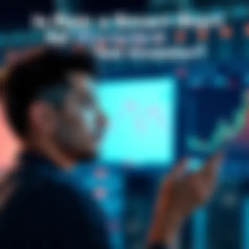 A 32-year-old person looking at investment charts and a phone app for Raiz, contemplating their financial future