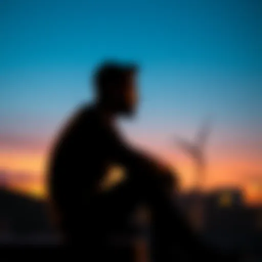 A person sitting with a thoughtful expression, looking away, symbolizing reflection and the need for an apology.