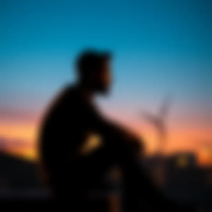 A person sitting with a thoughtful expression, looking away, symbolizing reflection and the need for an apology.