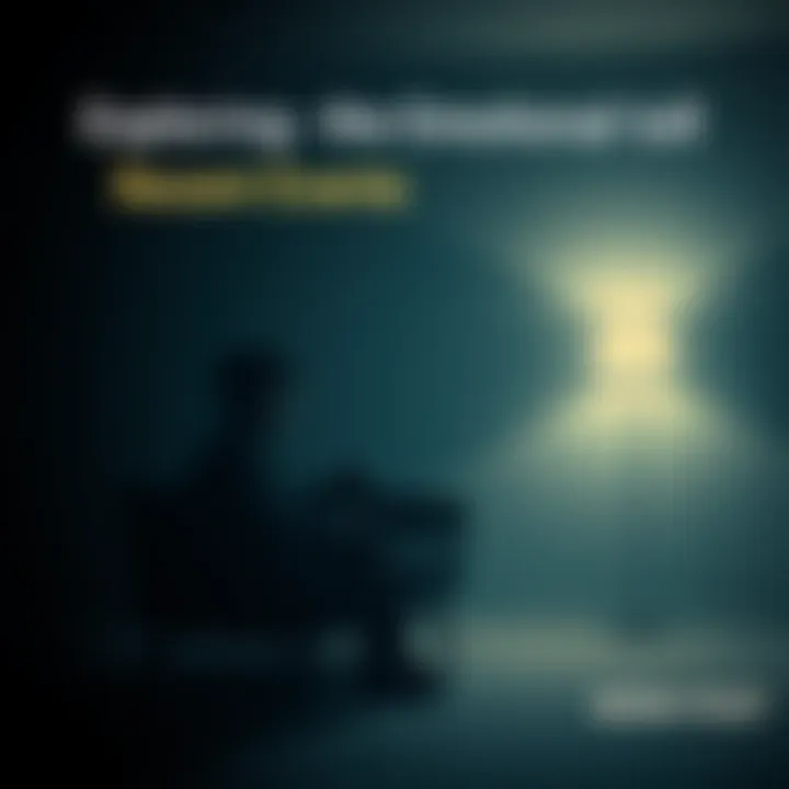 Person sitting alone in a dimly lit room A person with a sad expression, sitting on a couch in a dark room, reflecting on recent events and their emotional impact
