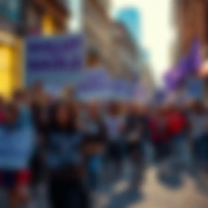 People holding a petition to oppose the EU's Anti-Money Laundering Regulation, displaying signs advocating for wallet privacy.