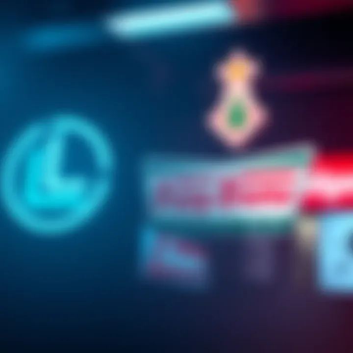 A visual warning about phishing emails with logos of Ledger and Krispy Kreme in the background, symbolizing trusted brands being used for scams.