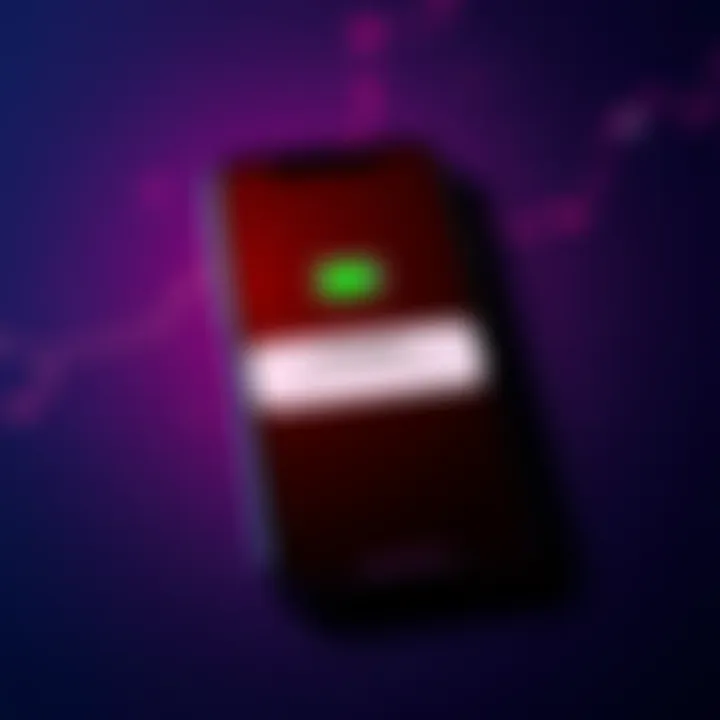 Phone with low battery notification A smartphone displaying a low battery alert while running the Atlas Earth app, showing rapid battery drain concerns.