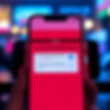 Phone with Notifications Off A smartphone screen showing settings with purchase notifications turned off