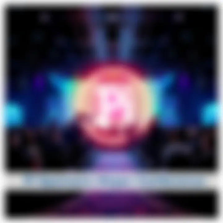 Pi logo displayed at a major conference venue with attendees discussing developments