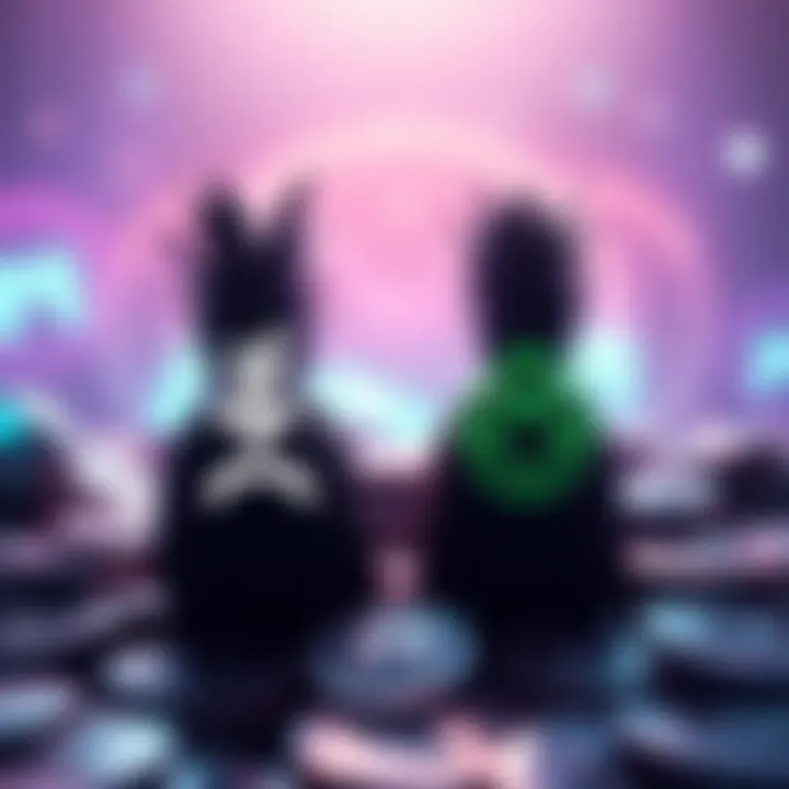 Graphic showing Pineapple and MotionDEV logos with tokens in the background