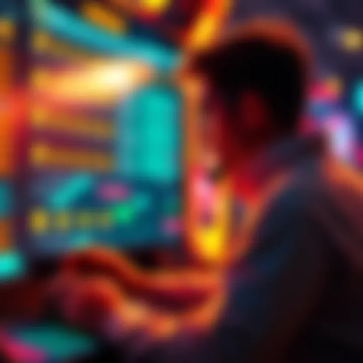 A gamer checking their total atlas bucks on a screen after a day of playing and earning rewards.