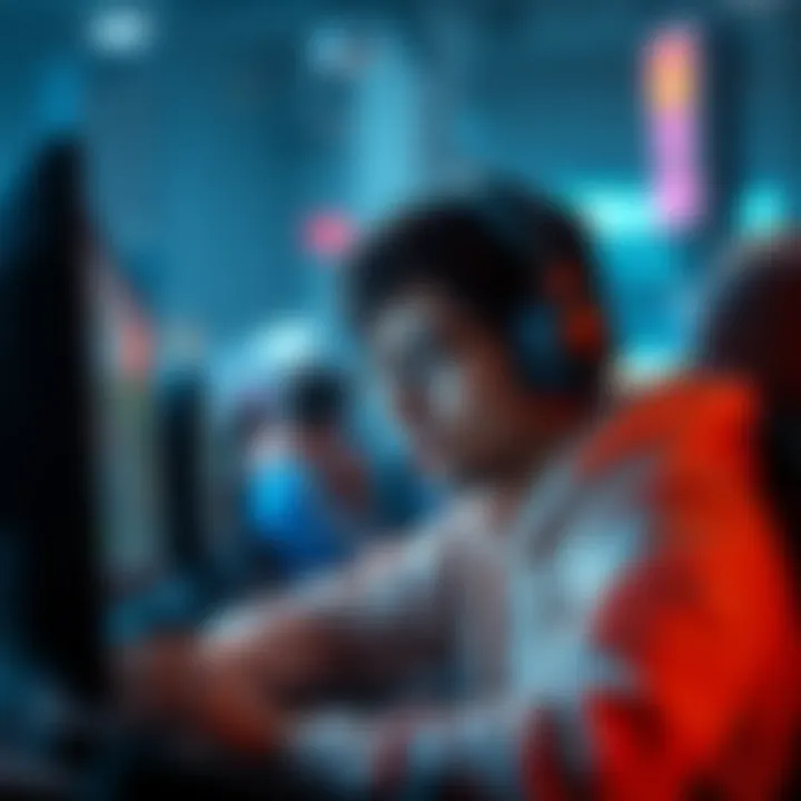 A gamer looking at their screen with a disappointed expression, waiting for Atlas bucks after a gaming session in Mexico City