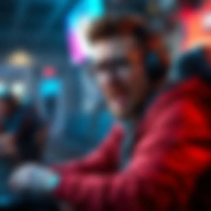 A gamer showing frustration as unskippable ads disrupt their gameplay during an important in-game event.