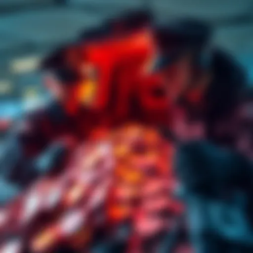 Australian police officers securing a large pile of cryptocurrency tokens after cracking a coded wallet.