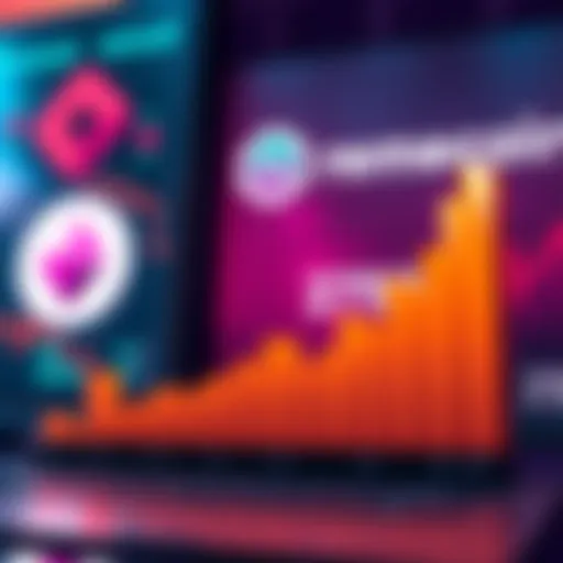 Graph showing a 250% increase in payment volume for Polygon, with logos of Revolut and Robinhood in the background
