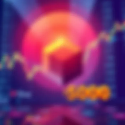 Graphic showing Polygon logo with $100 billion symbol against a digital trading backdrop on Uniswap
