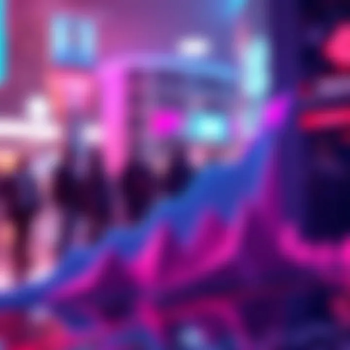 Graph showing an increase in Polygon active users despite falling prices