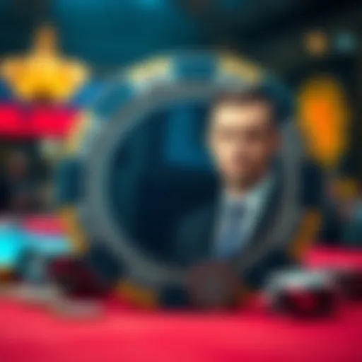 A digital representation showing a large gambling chip and an image of Ukrainian President Volodymyr Zelenskyy, symbolizing the $79 million bet on his political future.