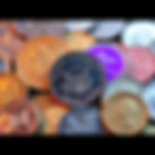 A collection of various non-bullion U.S. coins displaying different designs and styles