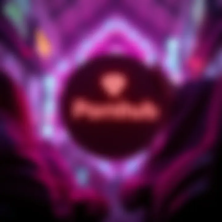 Graphic showing the transition from USDT to USDC for Pornhub payments