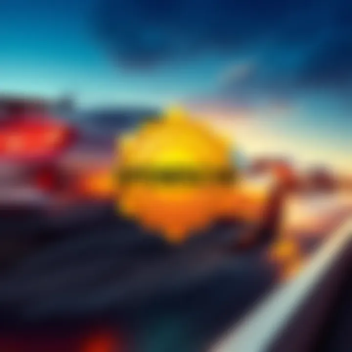 $POWSCHE Token with Car Theme A graphic showing the $POWSCHE token logo alongside a car in motion, symbolizing the connection to car culture and crypto.