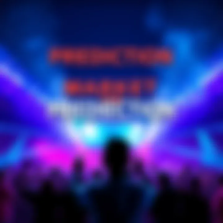 Exciting launch of a prediction market platform for sports enthusiasts with fans engaging and predicting outcomes.