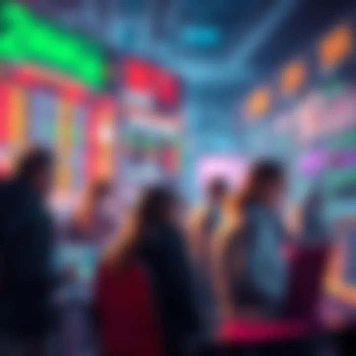 A group of people analyzing data and placing bets on future events like elections and sports